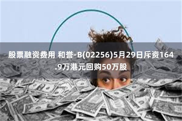 股票融资费用 和誉-B(02256)5月29日斥资164.9万港元回购50万股