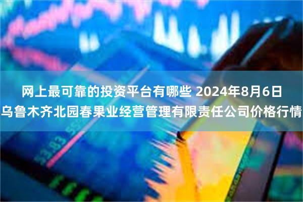 网上最可靠的投资平台有哪些 2024年8月6日乌鲁木齐北园春果业经营管理有限责任公司价格行情