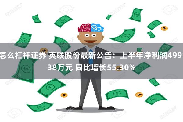 怎么杠杆证券 英联股份最新公告：上半年净利润499.38万元 同比增长55.30%