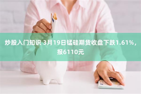 炒股入门知识 3月19日锰硅期货收盘下跌1.61%，报6110元